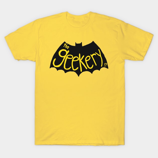 the geekery bat gentleman T-Shirt by the geekery